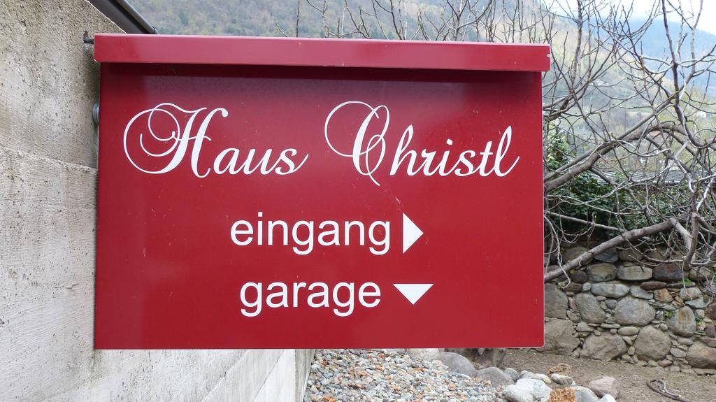 Haus Christl Bed & Breakfast Lana Eksteriør bilde